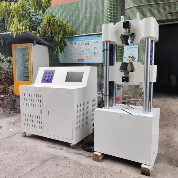 Hydraulic Steel Tensile Test Machine Load 2000kN Piston 130mm With Computer