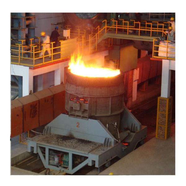 Quality PLC Controlled Electric Arc Furnace with 1600-1800℃ Temperature Refractory Brick Lining for sale