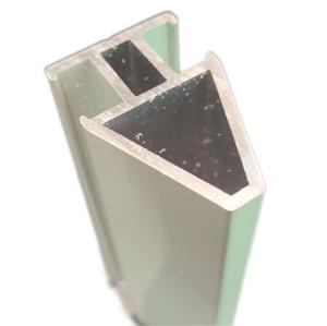 Buy cheap White Square Aluminium Casement Door Round Aluminium Extrusion product