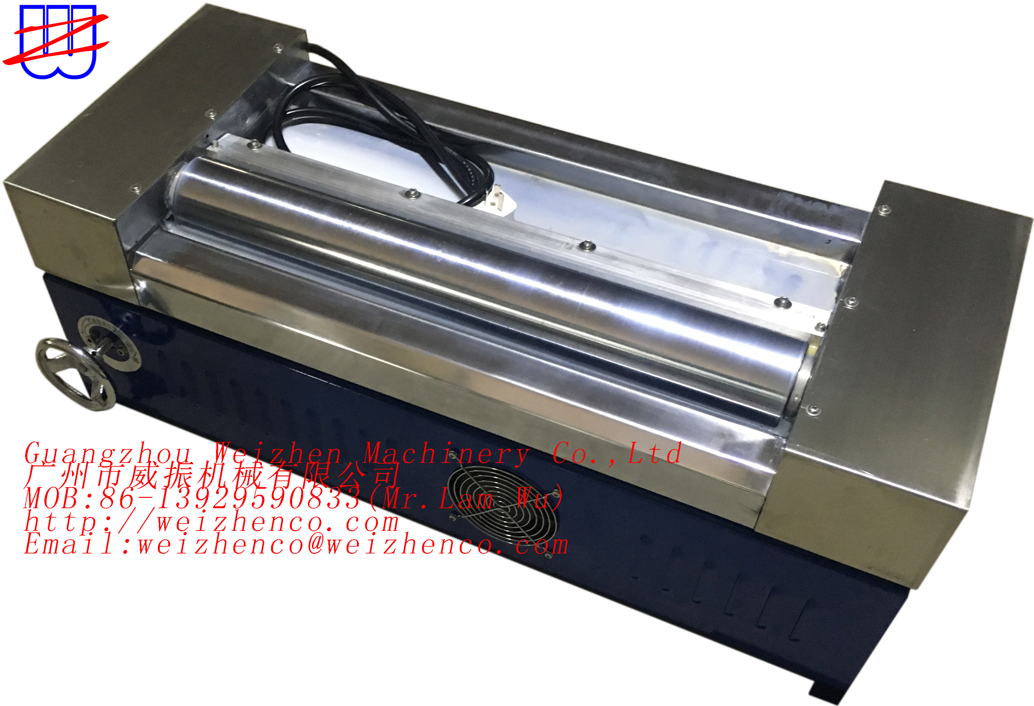 WZ-600L Single Roller Hot Melt Glue Stick Applicator with 220V Power Consumption