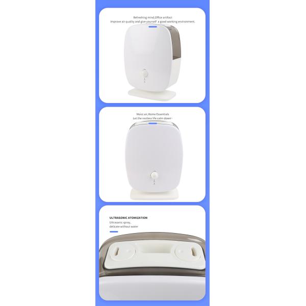25W 260ml/H Ultrasonic Mist Humidifier With Water Scarcity Protection