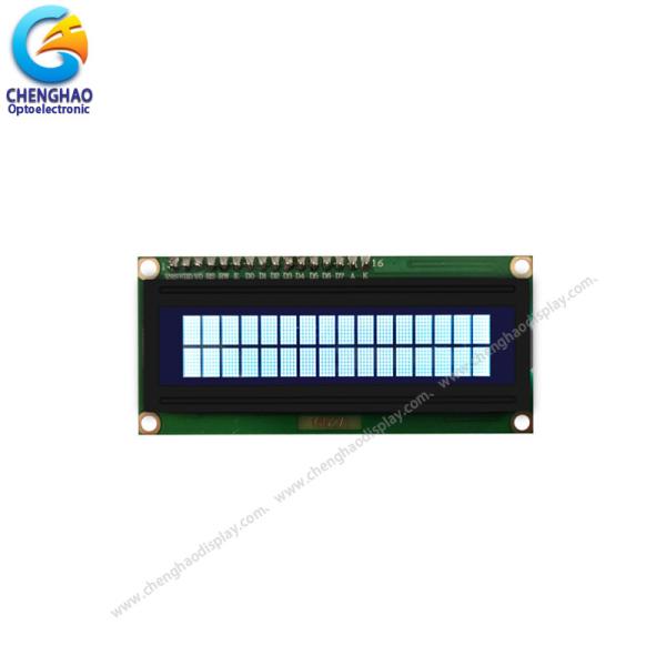 Quality STN 1602 Character LCD Display 3.3V AIP31066L 4 Bit / 8 Bit MPU for sale