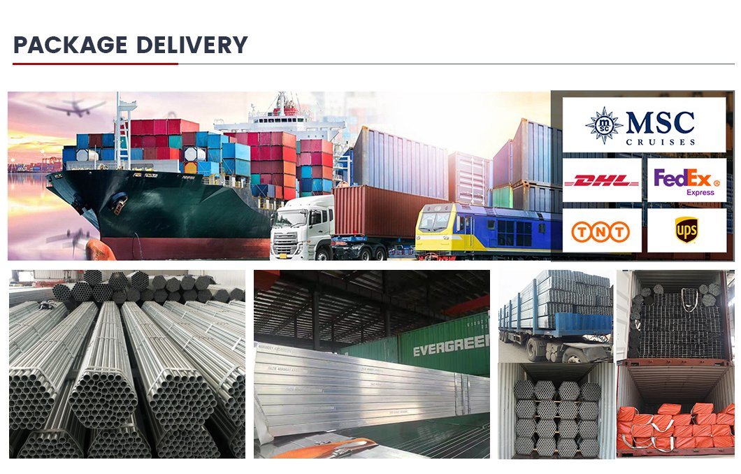 Factory Price Sells Custom Dimensions 6m 12m Dx51d Galvanized Steel Pipes