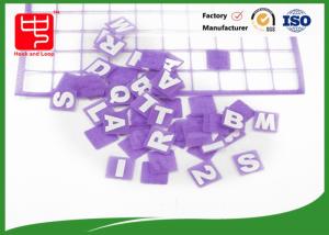 Buy cheap Customed Square Alphabet Letters nylon hook loop For Kid Toys product