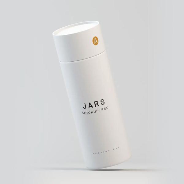 Customized diversified green environmentally friendly paper packaging tube food seal peel cap protein powder coffee packaging