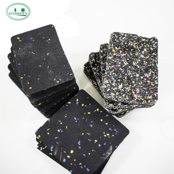 Quality High Density Eco-friendly Shockproof Fireproof 1.5CM Gym Floor Rubber Mat for sale