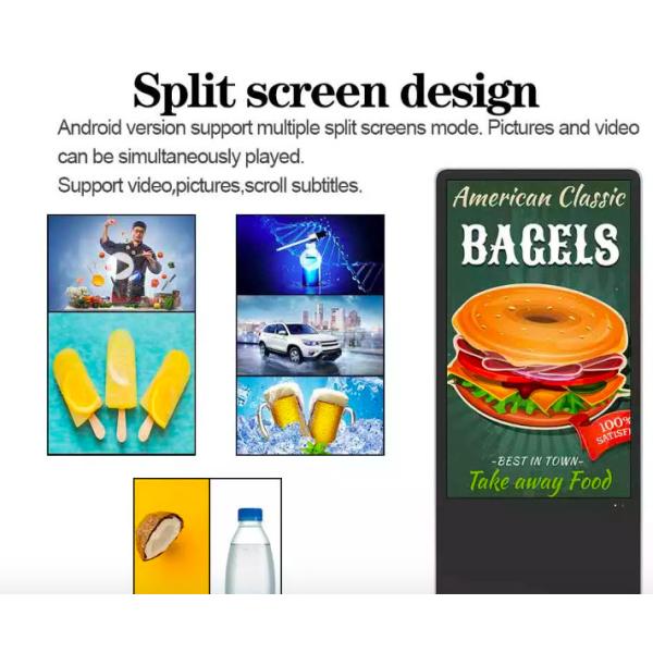 49 Inch Interactive Touch Screen Kiosks Digital Kiosk Display