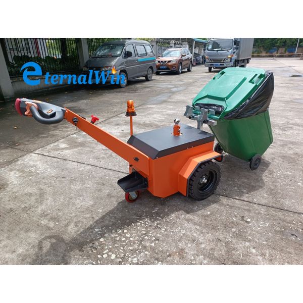 Drive speed load unload 2 to 3 Km per hour Tow Tractor customized 1160kg capacity engineered for safe and moving operations