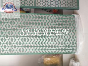 Rectangle Mesh Shape Kemtron Shaker Screen / Oil Vibrating Sieving Mesh