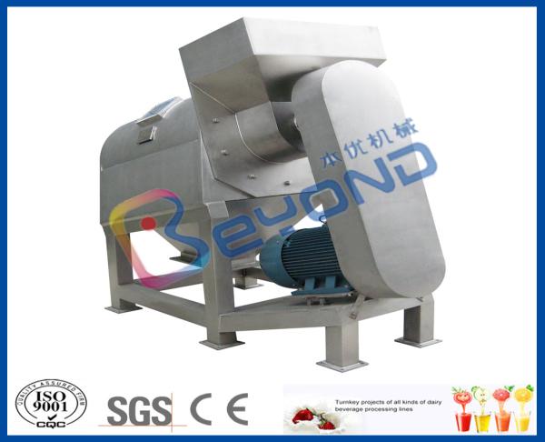 Quality Automatic Double Stage Pulping Fruit Processing Equipment High Speed for sale