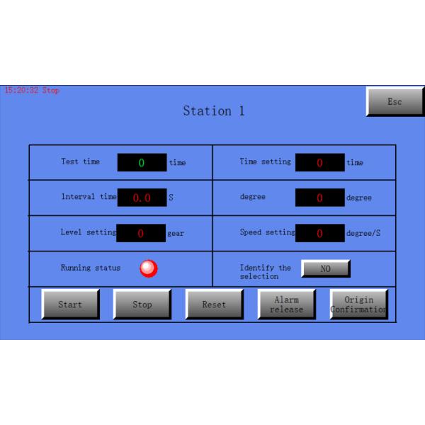 AC220V / 50Hz Six Stations Switch Endurance Tester with Stepper Motor Precise Positioning