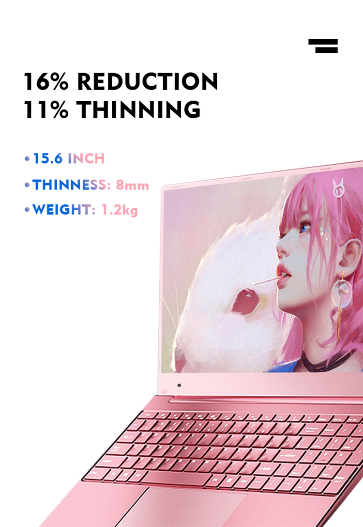 Factory price 15.6 Inch laptop HD 32GB DDR5 512GB 1TB SSD ordinateur portable core i7 gaming laptop