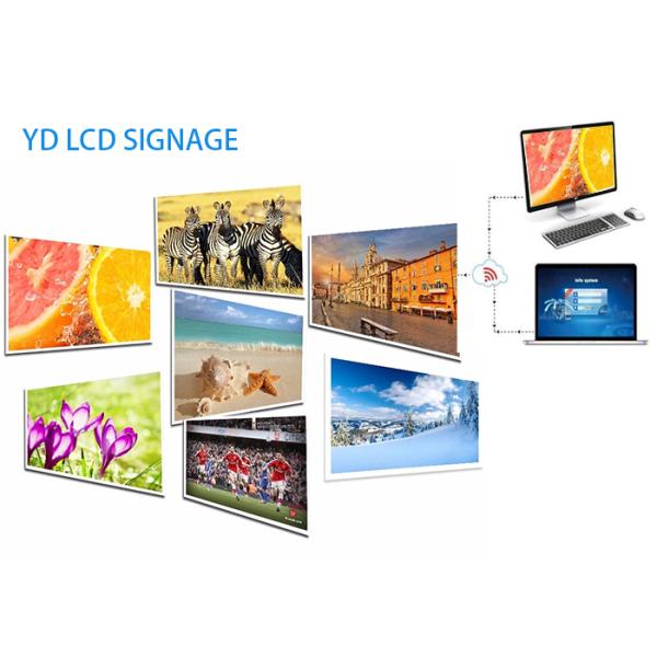 Full HD 1920x1080 LCD Video Wall 21.5 Inch With IPS Wide View Angle