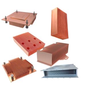 0.5mm Skived Fin Heat Sink Plated For Heat Exchanger Fin Tube