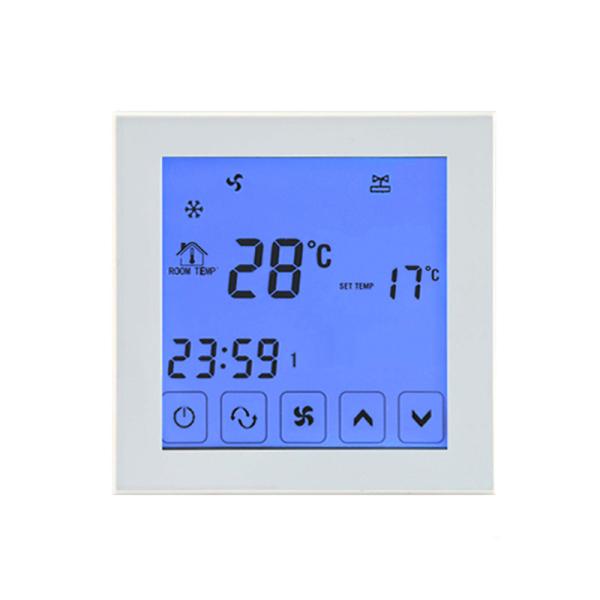 Quality Factory price home usage digital modbus fan speed control room thermostat for sale