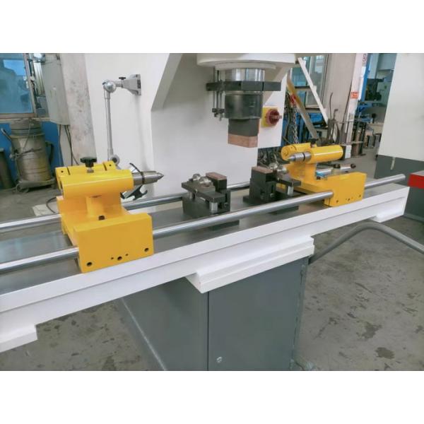 Motor Shaft Ball Screw Hydraulic Straightening Press Machine 63T With Railstock
