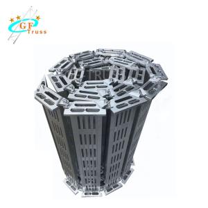 Inclined Flat Aluminum Folding Truss Board Portable Loading Entrucking