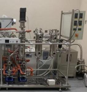 China CBD Purification Wiped Film Evaporator Molecular Distillation Unit on sale
