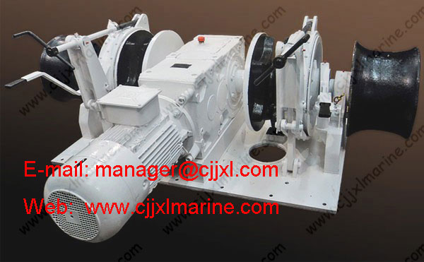 Electric and Hydraulic Anchor Winch