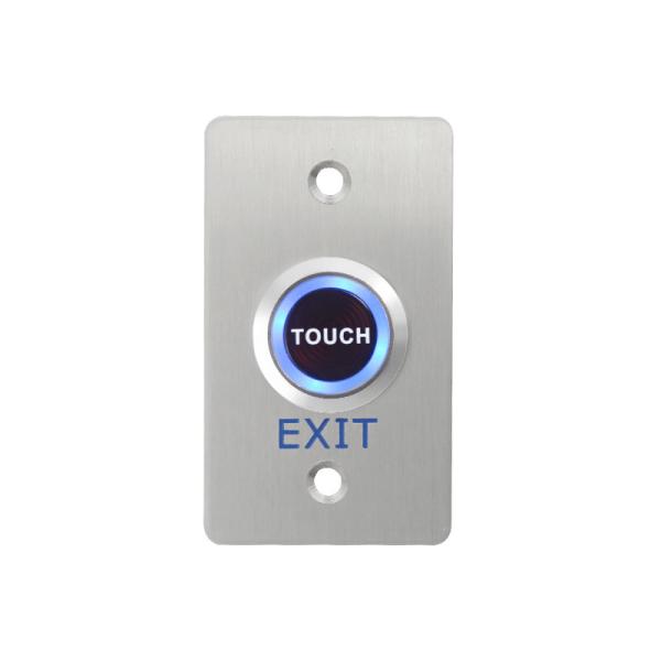 Quality Weatherproof LED Touch Sensor Switch , Touch Button Switch For Door Exit No Moving Part for sale