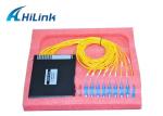 1260nm - 1610nm CWDM Mux Demux Module , 16 Channel CWDM Filter SC / APC
