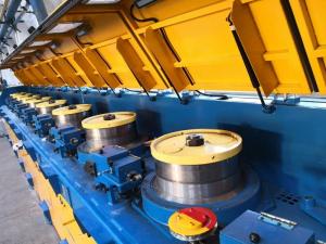 China Servo Direct Connection Wire Processing Machine , Straight Wire Drawing Machine on sale