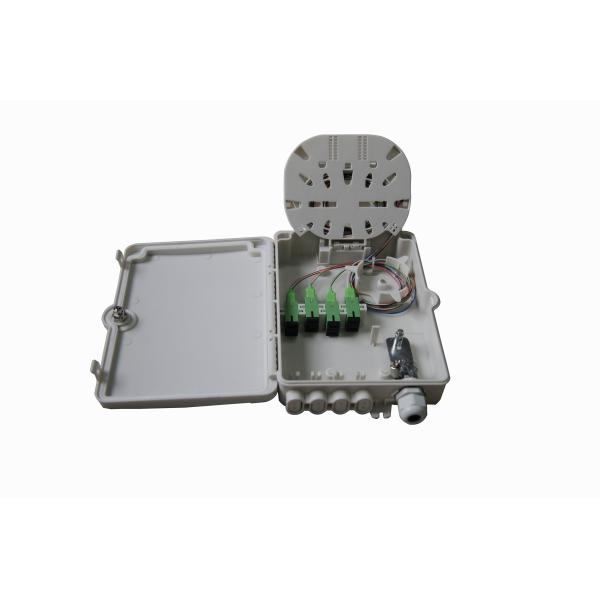 IP65 Fiber Optic Termination Box 8 Cores , Ftth Fiber Optic Distribution Box
