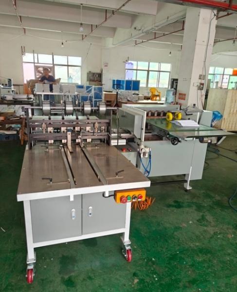 Professional Notebook Saddle Stitching And Folding Machine With 25pcs Binding