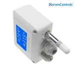 Air Duct Mounted Temperature Humidity Transmitter Digital Output