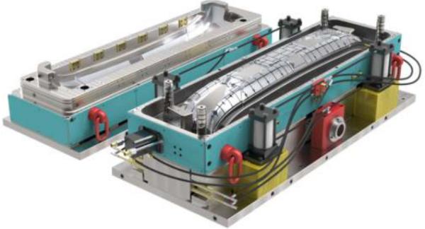 Quality P20 SMC Car Parts Mould Automotive FRP Compression Moulding for sale