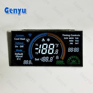 3.3V VA LCD Display Panel Black LCD Segment Display 46PIN White Backlight