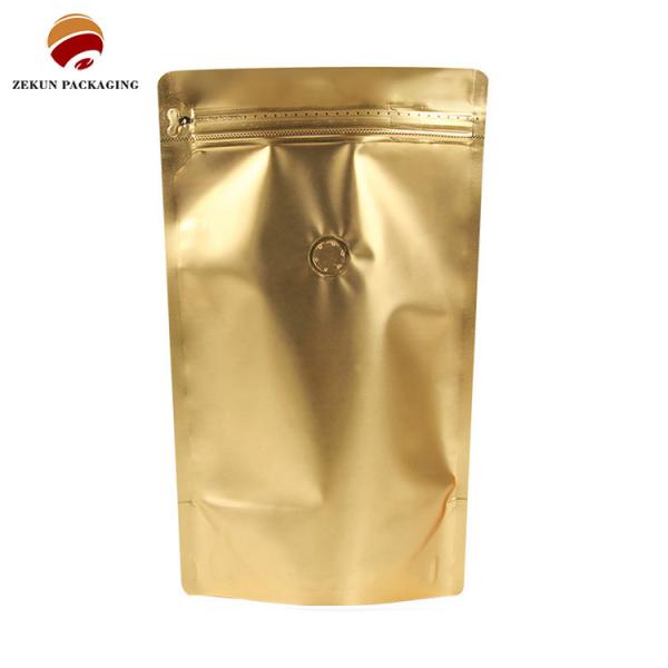 Quality Customizable Stand Up Coffee Bag With Gravure Printing Moisture Proof for sale