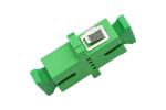 Singlemode Simplex Fiber Optic Adapter SC APC To SC APC Adapter With Flange