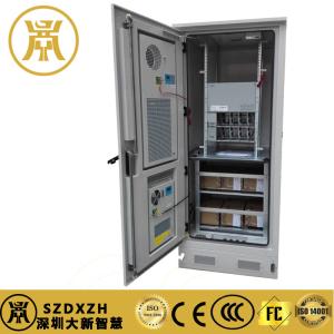 22U Ip55 Outdoor Telecom Cabinet Used For Telecommunications Base Stations With Battery
