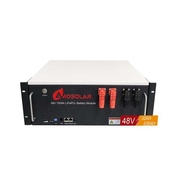 Quality Energy Storage Solution 48V/51.2V Rack Mounted Lithium Batteries with High Capacity for sale