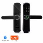 Biometric Fingerprint Keypad Keyless Door Lock Smart Home Tuya APP Wifi