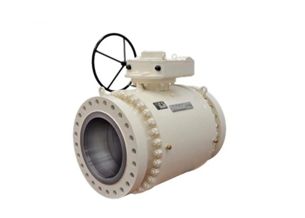 Quality BS 5351 Standard Trunnion Mounted Ball Valve Split Body For Flow Control for sale