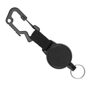 China Deyi Badge Reel Metal Ring Accessory Heavy Duty Retractable Retractable ID Badge Holder Reel Tactical ID on sale