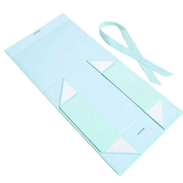 Quality Biodegradable Folding Gift Box Embossed Foldable Packaging Box Corrugated for sale