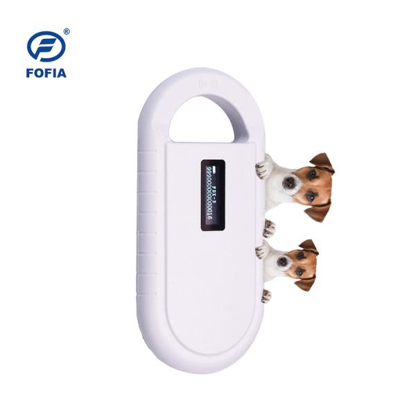 Quality English Animal Microchip Rfid Scanner Lithium Battery Handheld With 5 Hours Continuous Time for sale