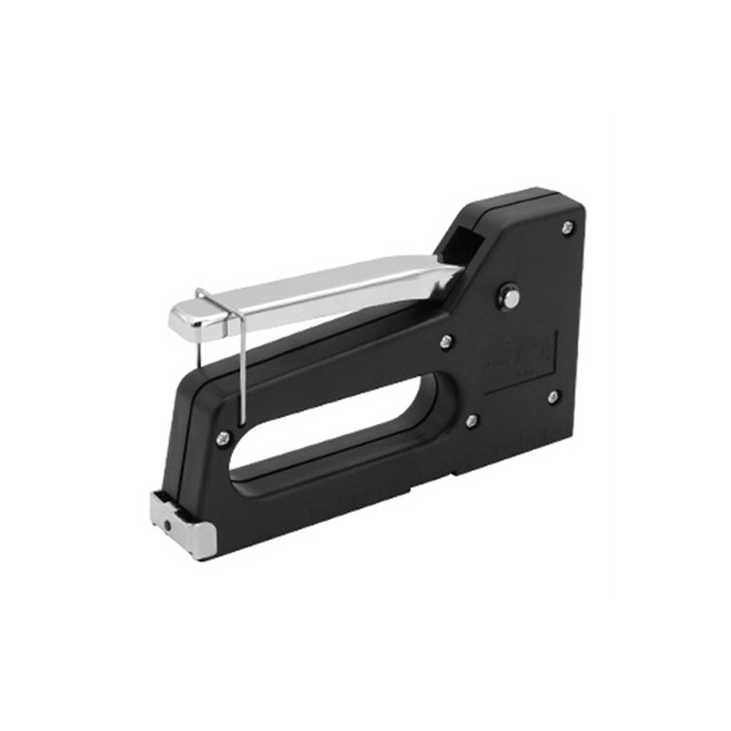 Economy Style Plastic Stapler Manual Staple Gun with Metal Handle for Decoration Upholstery