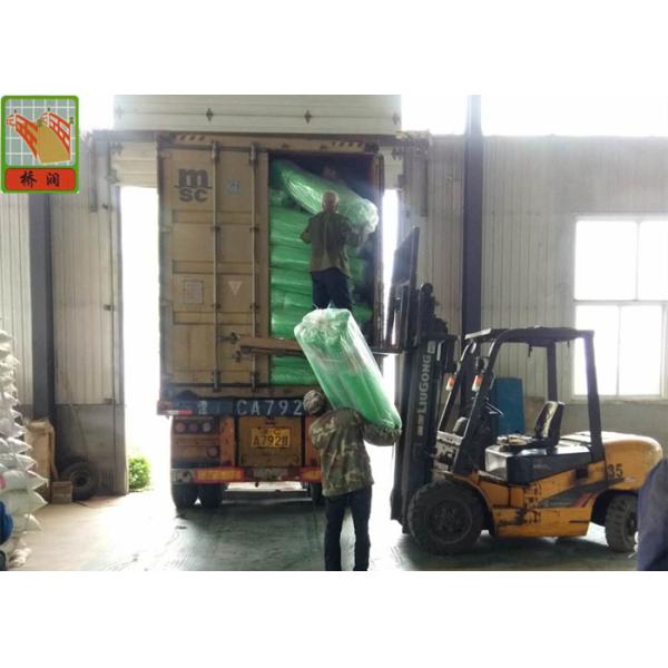 Green Plastic Mesh Fencing For Prevent Birds & Chicken & Pheasant , Plastic Poultry Netting , 1M High , PP Materials