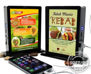 China Cell Phone Charging Station Kiosk  Restaurant Lcd Advertising Player display digital signage mobile charging station on sale
