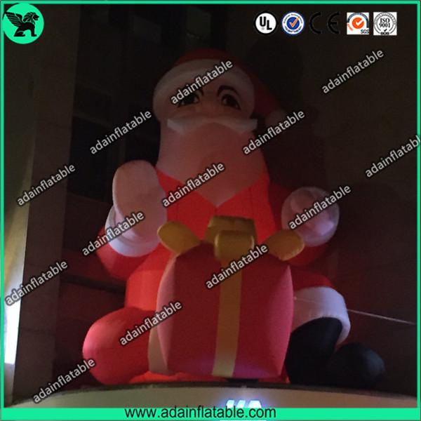 Quality Inflatable Santa， Lighting Inflatable Claus,Inflatable Santa Claus With LED Light for sale