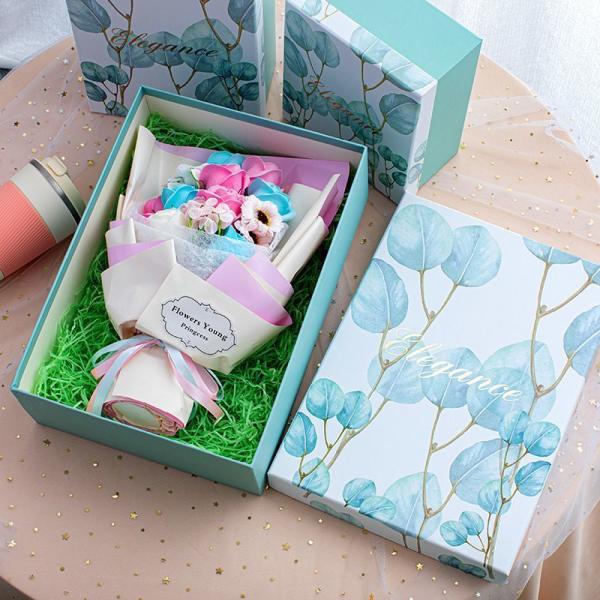 Various Patterns Modern Stylish Wholesale Custom Logo Printing Christmas Gift Rigid Cardboard Paper Packaging Carton Box