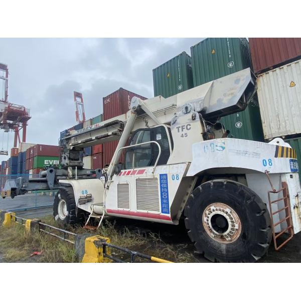 2001 Model Second Hand Reach Stacker Container Handler Terex TFC 45 Customization