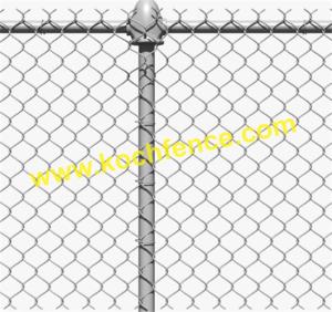 Buy cheap Galvanized Chain Link Trellis , Easily Assembled Pvc Coated Chain Link Mesh product