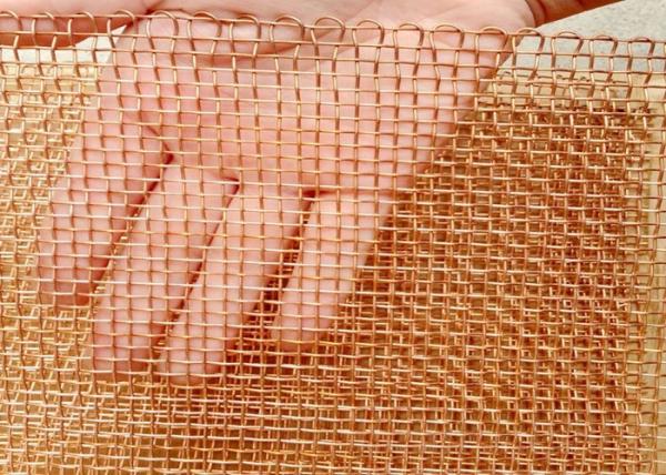Quality Copper Wire Netting Mesh 0.711mm 0.610mm Wire Dia. 6 Mesh for sale