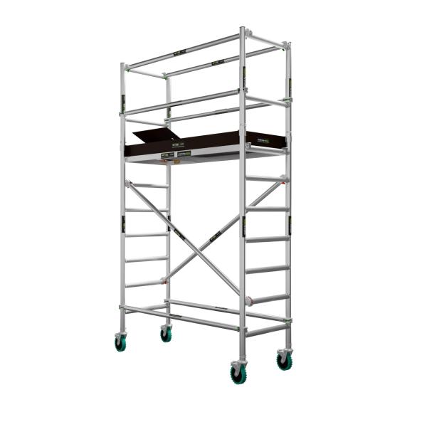 Quality Highly Reusable Q235 Safe Ringlock Scaffolding Frames And Planks for sale