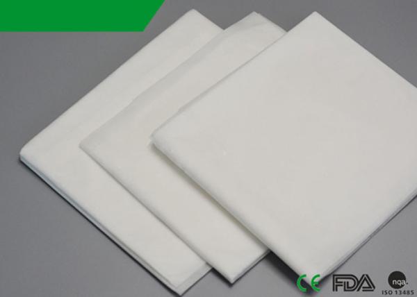 Quality Dust Free Flat Disposable Stretcher Sheets Non Woven Massage 40''X90'' White Color for sale